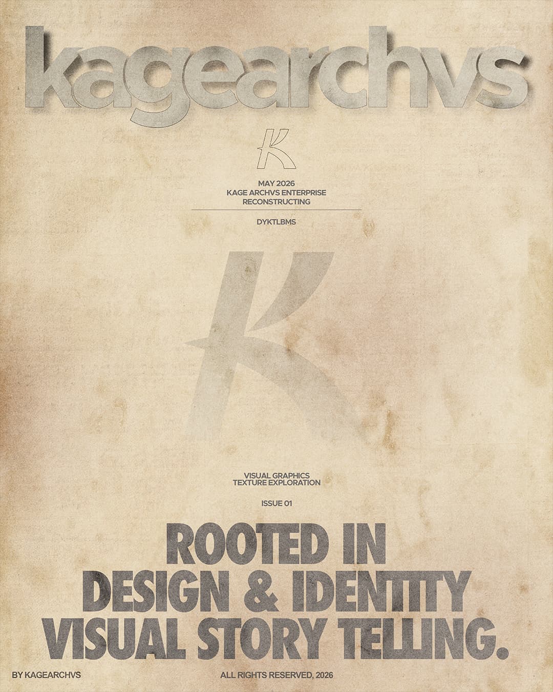 Rooted in Design & Identity — Issue 01 cover