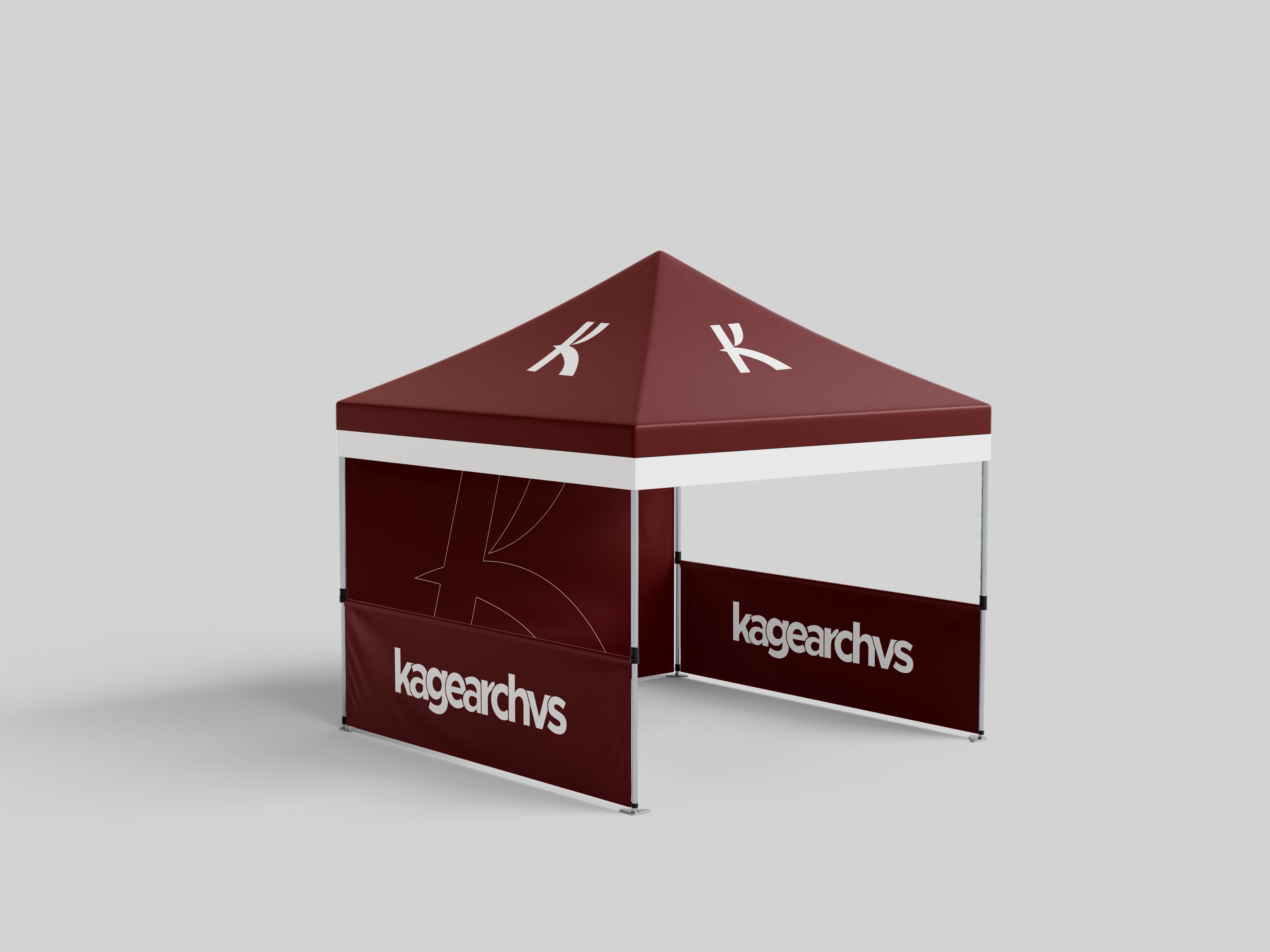 Kagearchvs pop-up tent, canopy detail