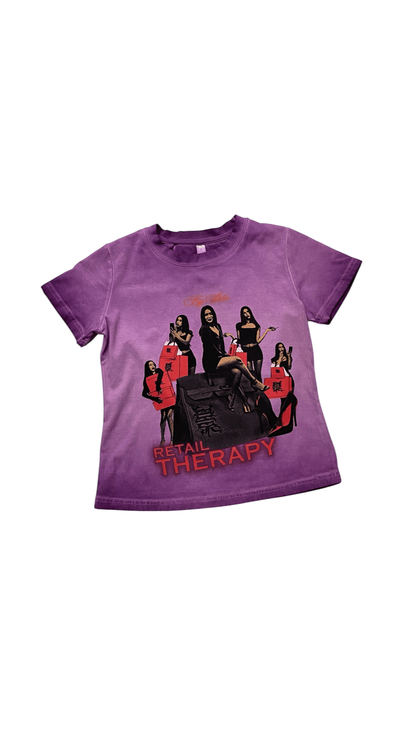KAGEARCHVS RETAIL THERAPY TEE — back