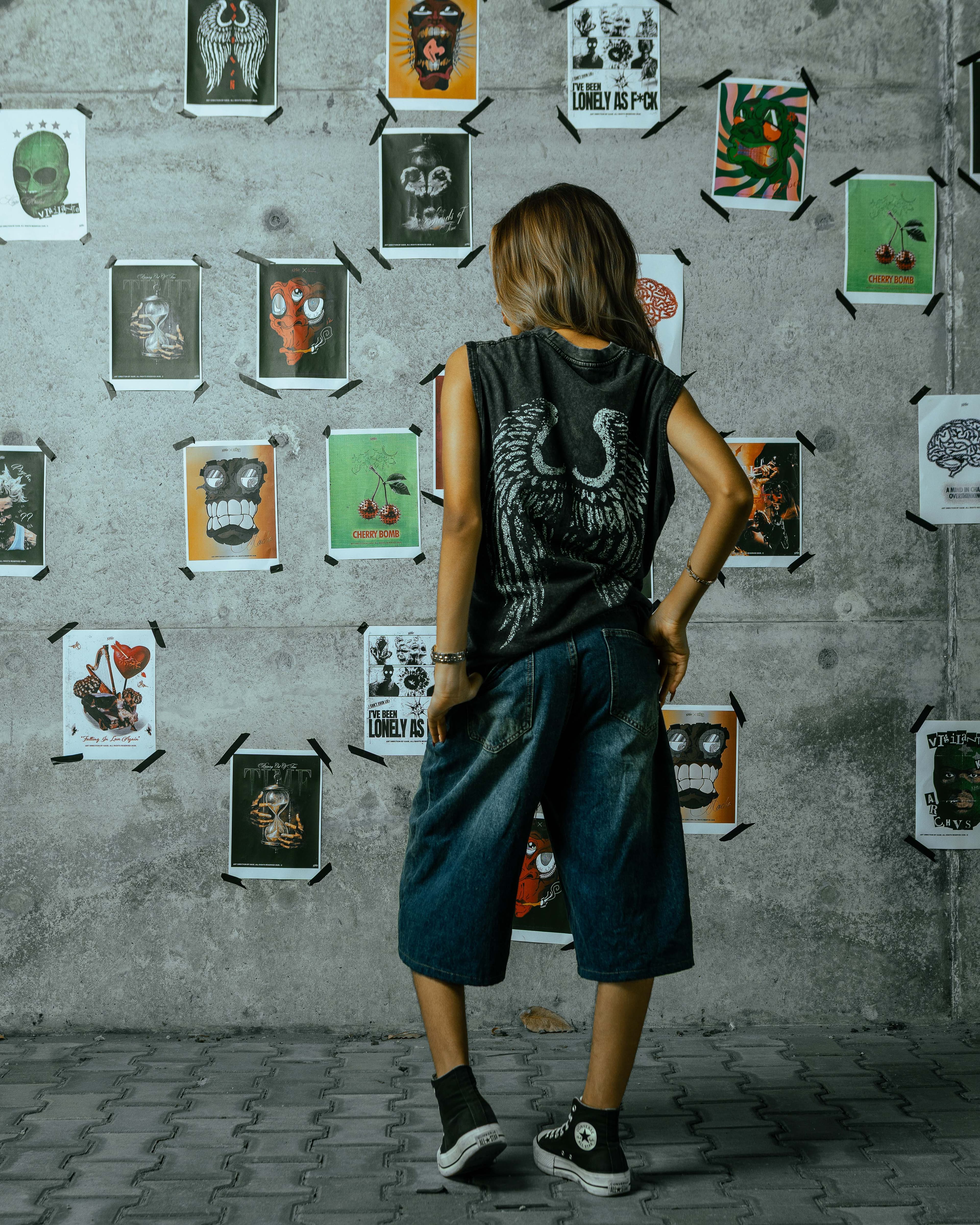 KAGEARCHVS BROKEN ANGELS SLEEVELESS — back